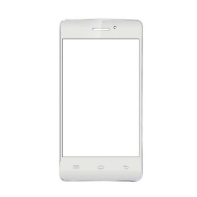 Replacement Front Glass For Iball Andi4p Ips Gem White By - Maxbhi.com