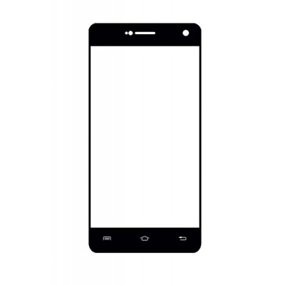 Replacement Front Glass For Iball Andi5t Cobalt2 Black By - Maxbhi.com