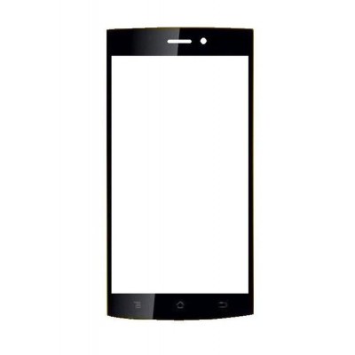 Replacement Front Glass For Iball Andi 4.5p Ips Glitter Yellow By - Maxbhi.com