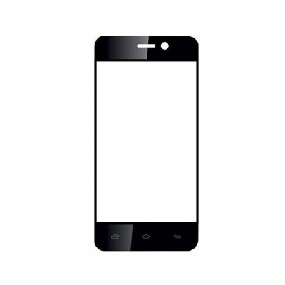 Replacement Front Glass For Iball Enigma Plus Black By - Maxbhi.com