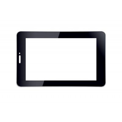 Replacement Front Glass For Iball Slide 3g 7334 Black White By - Maxbhi.com