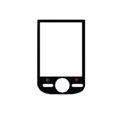 Replacement Front Glass For Motorola A1600 White By - Maxbhi.com