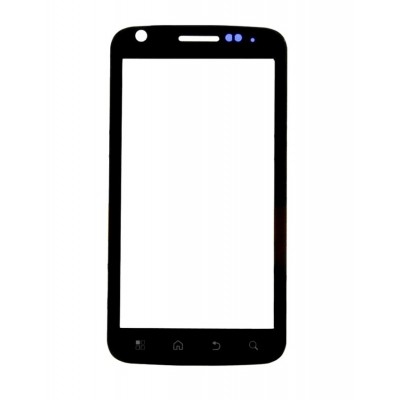 Replacement Front Glass For Motorola Atrix Black By - Maxbhi.com