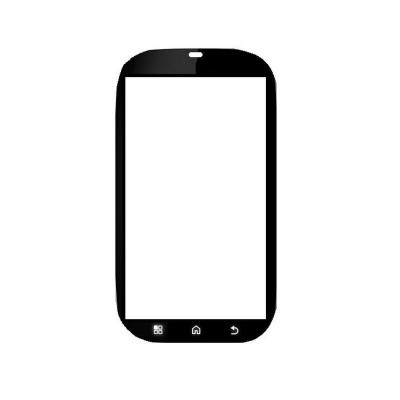 Replacement Front Glass For Motorola Bravo Mb520 White By - Maxbhi.com