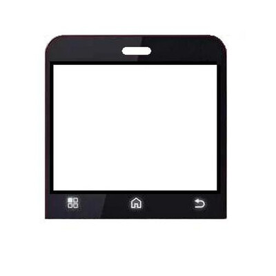 Replacement Front Glass For Motorola Charm Bronze By - Maxbhi.com