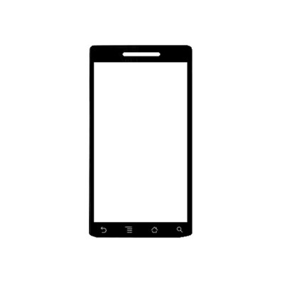 Replacement Front Glass For Motorola Droid Black By - Maxbhi.com