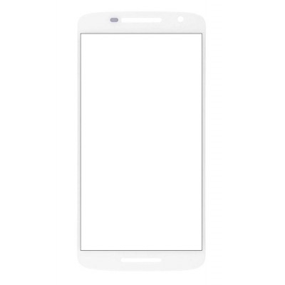 Replacement Front Glass For Motorola Droid Maxx 2 White By - Maxbhi Com
