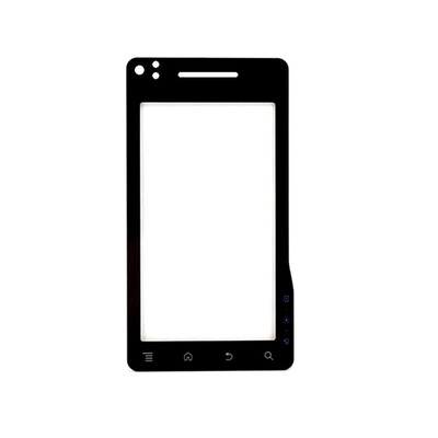Replacement Front Glass For Motorola Milestone Xt720 Black By - Maxbhi.com
