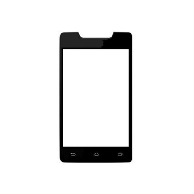Replacement Front Glass For Motorola Razr D1 Black By - Maxbhi.com