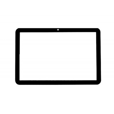 Replacement Front Glass For Motorola Xoom Mz604 Black By - Maxbhi.com
