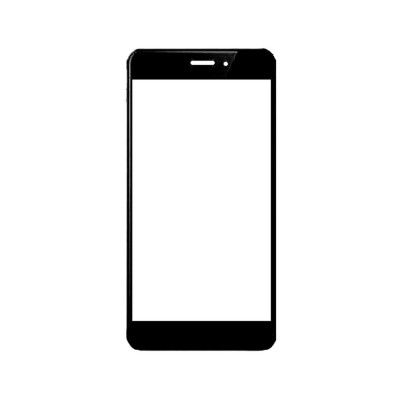 Replacement Front Glass For Tplink Neffos X1 Black By - Maxbhi.com