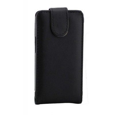 Flip Cover For Celkon C42 Black By - Maxbhi.com