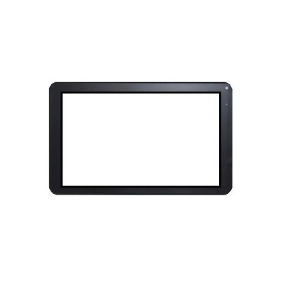 Replacement Front Glass For Celkon Ct9 Tab White Black By - Maxbhi.com