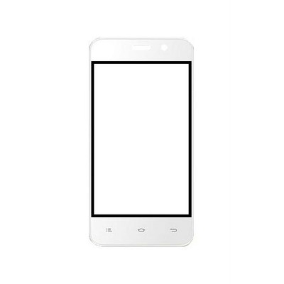 Replacement Front Glass For Celkon Millennia Hero White By - Maxbhi.com