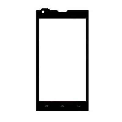 Replacement Front Glass For Celkon Millennia Q455l Red By - Maxbhi.com