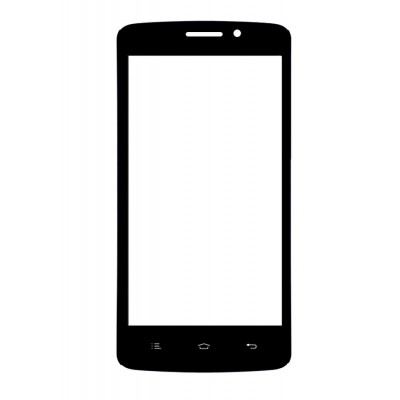 Replacement Front Glass For Celkon Q5k Power Grey By - Maxbhi.com