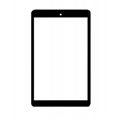 Replacement Front Glass For Dell Venue 7 16gb 3g White By - Maxbhi.com