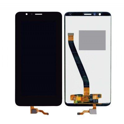 Lcd With Touch Screen For Honor 7x Black By - Maxbhi Com
