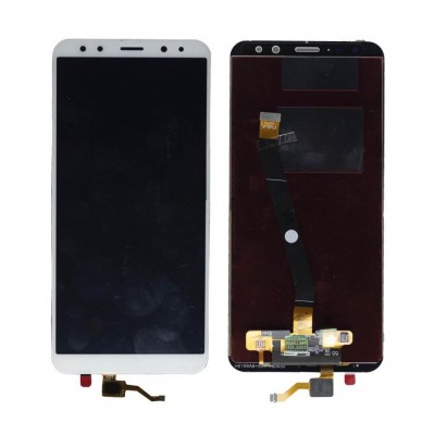 Lcd With Touch Screen For Huawei Mate 10 Lite White By - Maxbhi Com