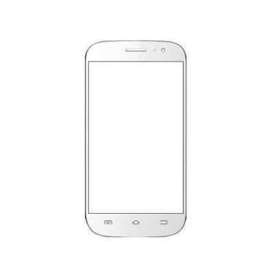 Replacement Front Glass For Celkon A107 Signature One White By - Maxbhi.com