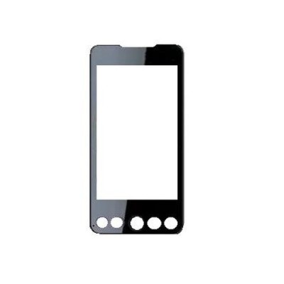 Replacement Front Glass For Celkon A1 Black By - Maxbhi.com