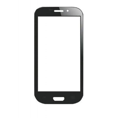 Replacement Front Glass For Celkon A220 Black By - Maxbhi.com