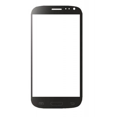 Replacement Front Glass For Celkon A27 Black By - Maxbhi.com