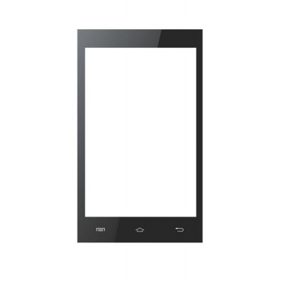 Replacement Front Glass For Celkon A35k Campus 4gb Black By - Maxbhi.com