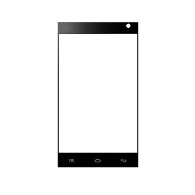 Replacement Front Glass For Celkon A402 Black By - Maxbhi.com