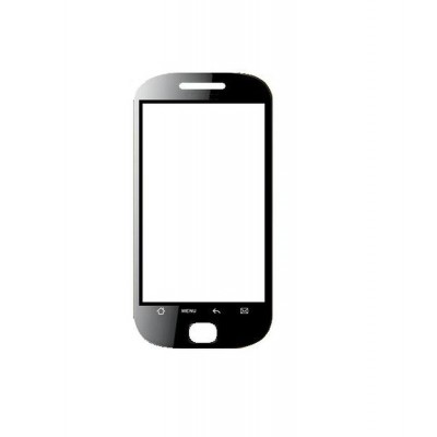 Replacement Front Glass For Celkon C555 White By - Maxbhi.com