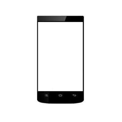 Replacement Front Glass For Celkon Campus A418 Black By - Maxbhi.com