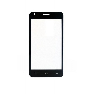 Replacement Front Glass For Celkon Q452 Black By - Maxbhi.com