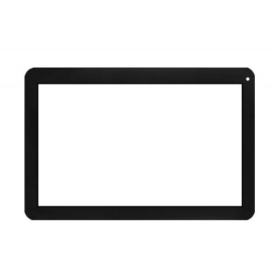 Replacement Front Glass For Datawind Ubislate 10ci Black By - Maxbhi.com