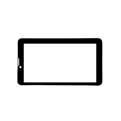 Replacement Front Glass For Datawind Ubislate 7ch White By - Maxbhi.com