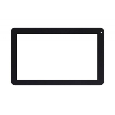 Replacement Front Glass For Datawind Ubislate 9ci Black By - Maxbhi.com
