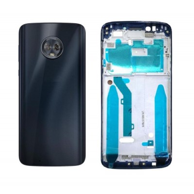 Full Body Housing For Motorola Moto G6 Blue - Maxbhi Com