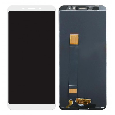 Lcd With Touch Screen For Meizu M6s Silver By - Maxbhi Com