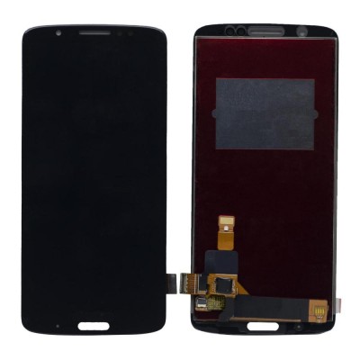 Lcd With Touch Screen For Motorola Moto G6 Plus Black By - Maxbhi Com