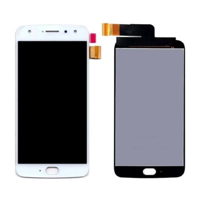 Lcd With Touch Screen For Motorola Moto X4 White By - Maxbhi Com
