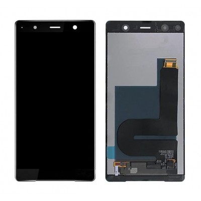 Lcd With Touch Screen For Sony Xperia Xz2 Premium Black By - Maxbhi Com