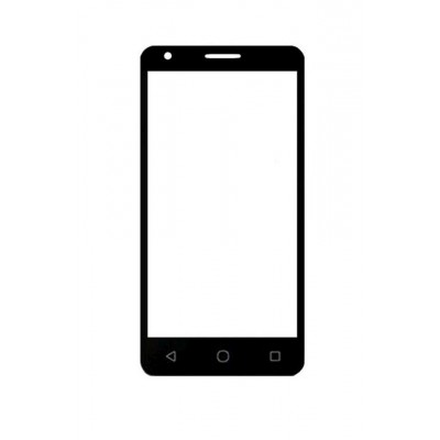 Replacement Front Glass For Alcatel Pixi 4 Black By - Maxbhi.com