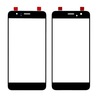 Replacement Front Glass For Honor 8 Black By - Maxbhi Com