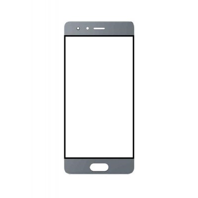 Replacement Front Glass For Honor 9 Premium Grey By - Maxbhi.com
