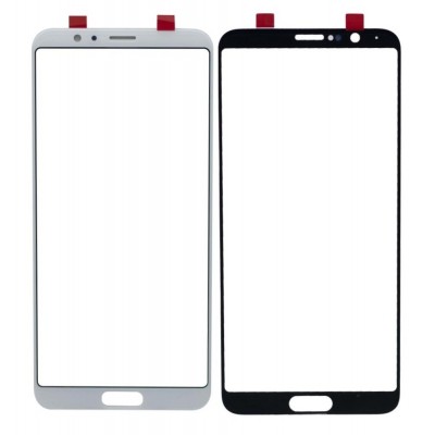 Replacement Front Glass For Huawei Honor View 10 White By - Maxbhi Com