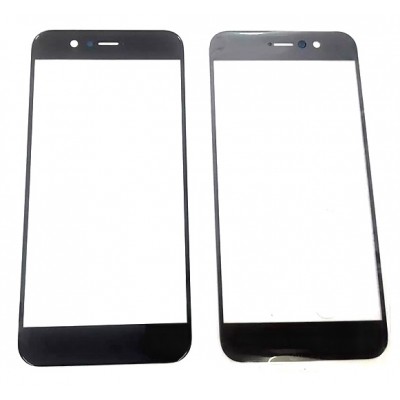 Replacement Front Glass For Huawei Nova 2 Black By - Maxbhi Com