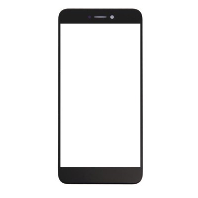 Replacement Front Glass For Huawei P8 Lite 2017 Black By - Maxbhi.com
