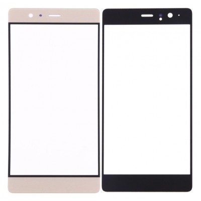 Replacement Front Glass For Huawei P9 Gold By - Maxbhi Com