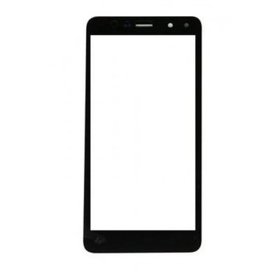 Replacement Front Glass For Huawei Y6 2017 Black By - Maxbhi.com