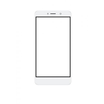 Replacement Front Glass For Huawei Y7 Silver By - Maxbhi.com