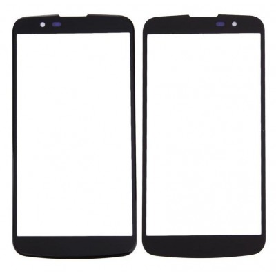 Replacement Front Glass For Lg K10 2018 Black By - Maxbhi Com